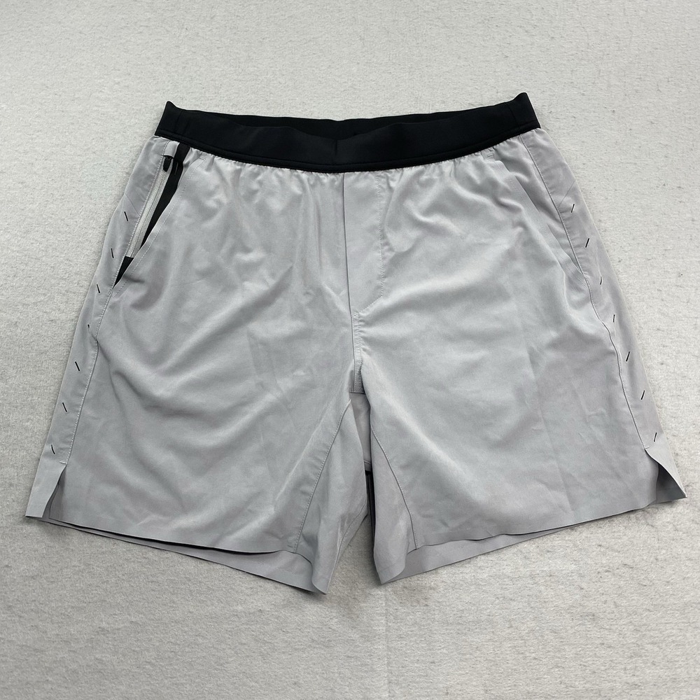 Ten Thousand Shorts Mens Large Gray The Interval Short 7" Active Training Gym